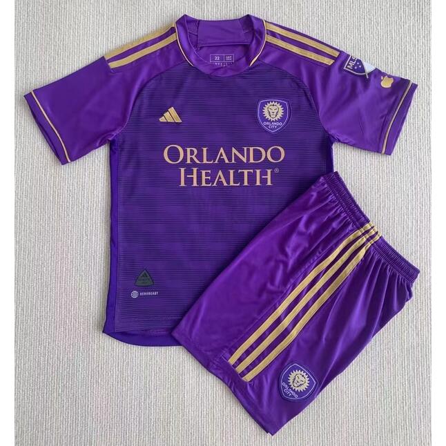 Orlando City Home Soccer Kit 2023/24 Kids